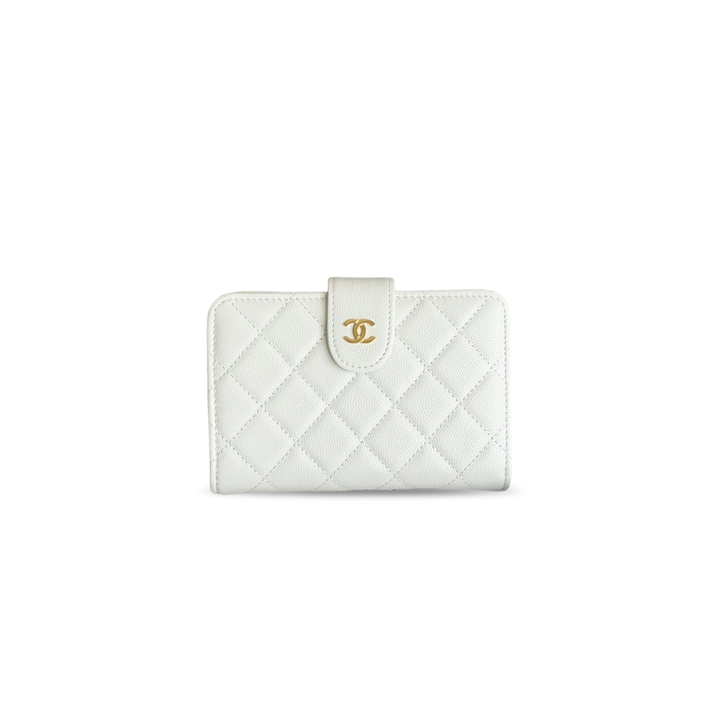 CHANEL CAVIAR QUILTED CC FRENCH WALLET A48667 (15*10*2.5cm)